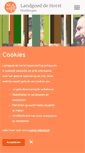 Mobile Screenshot of landgoeddehorst.nl
