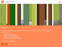 Tablet Screenshot of landgoeddehorst.nl